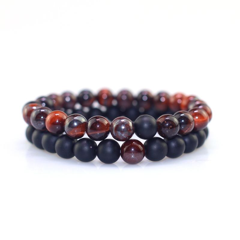 New Simple Fashion men bead bracelets 10pcs/lot red Tiger eye stone Honorable for women&Couple distance classic bracelet jewelry
New Simple Fashion men bead bracelets 10pcs/lot red Tiger eye stone Honorable for women&Couple distance classic bracelet jewelry