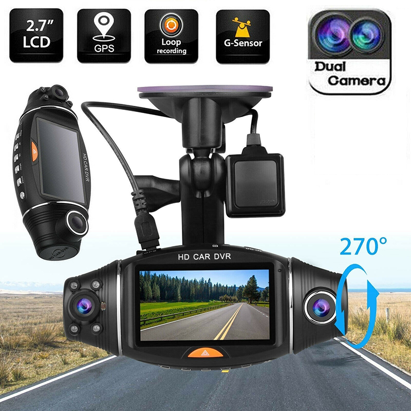 Car DVR Camera HD 2.7" Dual Lens GPS Dashcam Rear View Night Security Car Camera Video Recorder G-Sensor Loop Recording Dash Cam
Car DVR Camera HD 2.7" Dual Lens GPS Dashcam Rear View Night Security Car Camera Video Recorder G-Sensor Loop Recording Dash Cam