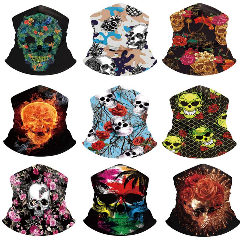 Sagace Scarf Winter Neck Snood Adult Unisex Halloween Skull Print Outdoor Headband Scarf Neck Windproof Sun Protection Bandana
Sagace Scarf Winter Neck Snood Adult Unisex Halloween Skull Print Outdoor Headband Scarf Neck Windproof Sun Protection Bandana