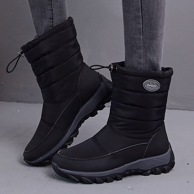 2020 High Quality Cotton Waterproof Ankle Boots Women Elastic Band Keep Warm Snow Shoes Woman Non Slip Outdoor Platform Footwear, Gray
2020 High Quality Cotton Waterproof Ankle Boots Women Elastic Band Keep Warm Snow Shoes Woman Non Slip Outdoor Platform Footwear, Gray