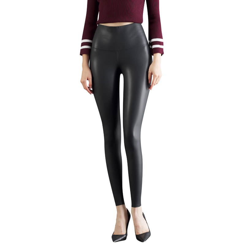 Women Leggings yoga fitness seamless leather pants women plus velvet thick matte high waist stretch leggings outer wear tight, Black
Women Leggings yoga fitness seamless leather pants women plus velvet thick matte high waist stretch leggings outer wear tight, Black