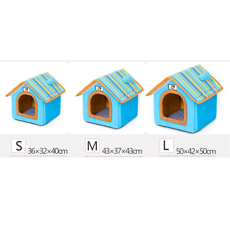 Pet Dog Cat House Tent Kennel Doggy Winter Warm Bed Cave Fit Small Cats Dogs Bed dog pet kennel cat winter warm house