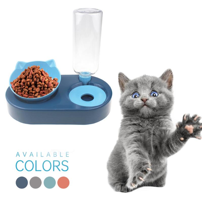 Pet Cat Bowl Pet Feeder Plastic Dual Port Automatic Feeder Water Drinking Feeding Basin Bowls For Cats Dogs Accessories
Pet Cat Bowl Pet Feeder Plastic Dual Port Automatic Feeder Water Drinking Feeding Basin Bowls For Cats Dogs Accessories