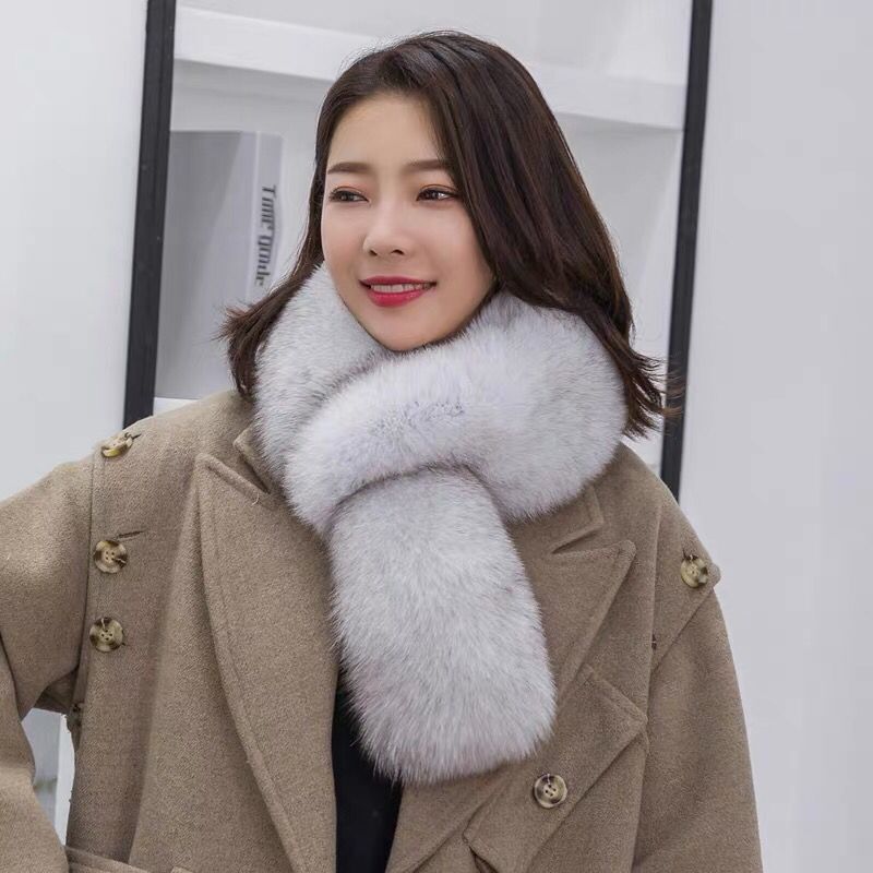 CX-S-193A Natural Color Ladies Winter Soft Quality Fur Scarves Collar Genuine Fur Scarf
CX-S-193A Natural Color Ladies Winter Soft Quality Fur Scarves Collar Genuine Fur Scarf