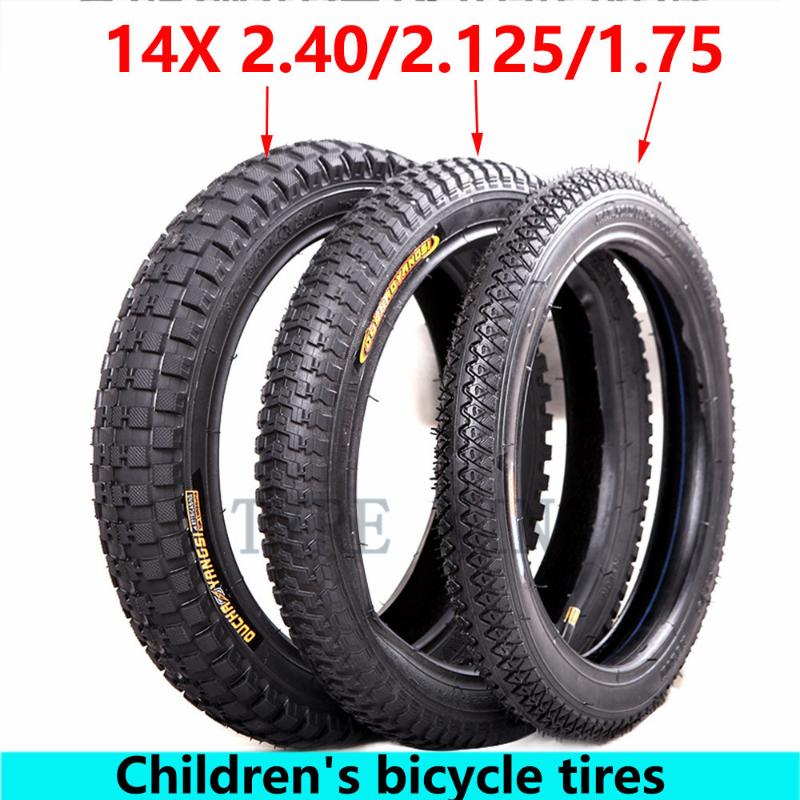 Children's Bicycle Tire 14 Inches 14X1.75/2.125/2.40 Bicycle Inner Tube Outer Tire Baby Carriage Tyre Accessories
Children's Bicycle Tire 14 Inches 14X1.75/2.125/2.40 Bicycle Inner Tube Outer Tire Baby Carriage Tyre Accessories