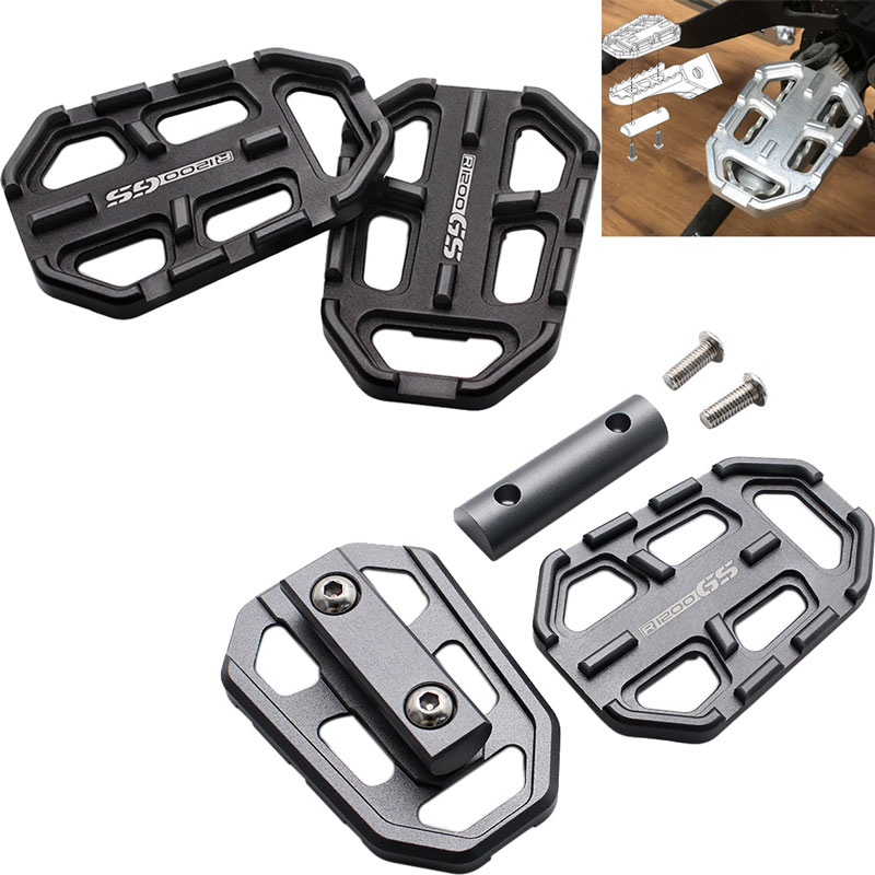 Aluminum Motorcycle Foot Pegs Pedals Rest Footpegs for G310GS F750GS F850GS R1200GS R Nine T
Aluminum Motorcycle Foot Pegs Pedals Rest Footpegs for G310GS F750GS F850GS R1200GS R Nine T