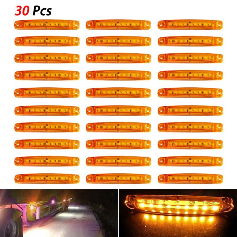 30x Amber 9 SMD LED Truck Lights Led Side Car Truck Bus Marker Light Waterproof CSV, As pic
30x Amber 9 SMD LED Truck Lights Led Side Car Truck Bus Marker Light Waterproof CSV, As pic