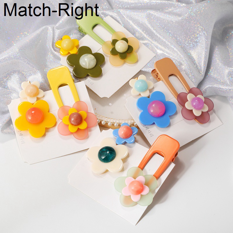 Match-Right Hair Jewelry Acrylic Flower Hair Clip/Pin/Stick/Barrette for Girl Korean Cute Hairclip Head Accessories SP837
Match-Right Hair Jewelry Acrylic Flower Hair Clip/Pin/Stick/Barrette for Girl Korean Cute Hairclip Head Accessories SP837