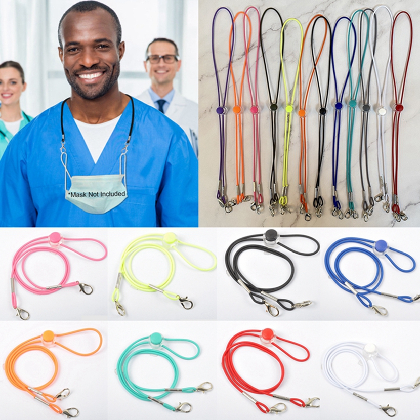12 Colors Anti-loss Mask Rope Reusable Face Mask Holder Glassses Masks Lanyard Adjustable Hang On Neck HHA1586
12 Colors Anti-loss Mask Rope Reusable Face Mask Holder Glassses Masks Lanyard Adjustable Hang On Neck HHA1586