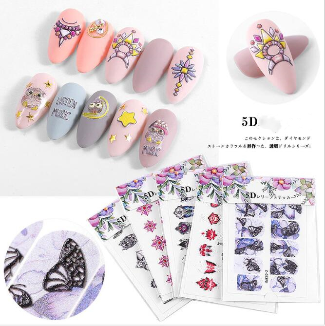 2020HOT! 5D Embossed Nail Sticker Decals Engraved Shell Diamond Animal Flower Decals Manicure Slider Nail Art Decoration, Zd3332
2020HOT! 5D Embossed Nail Sticker Decals Engraved Shell Diamond Animal Flower Decals Manicure Slider Nail Art Decoration, Zd3332