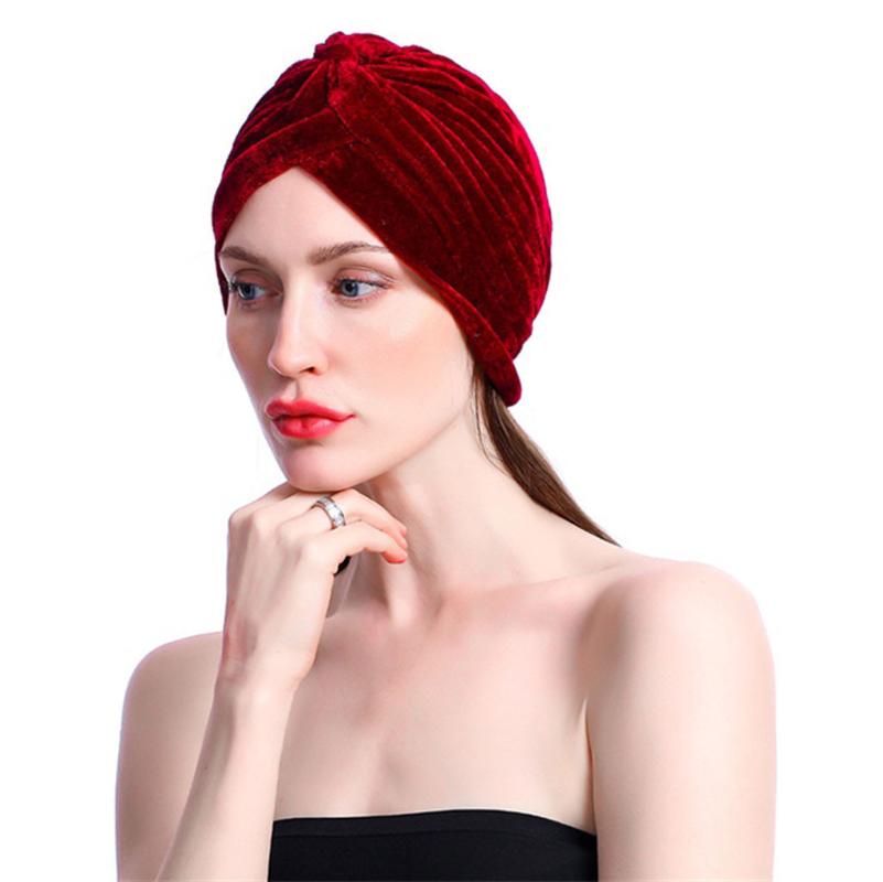 Ruched Solid color Retro Hat Head Scarf Wrap winter hats for women cross Comfort Muslim Cap elasticity gorros mujer invierno
Ruched Solid color Retro Hat Head Scarf Wrap winter hats for women cross Comfort Muslim Cap elasticity gorros mujer invierno