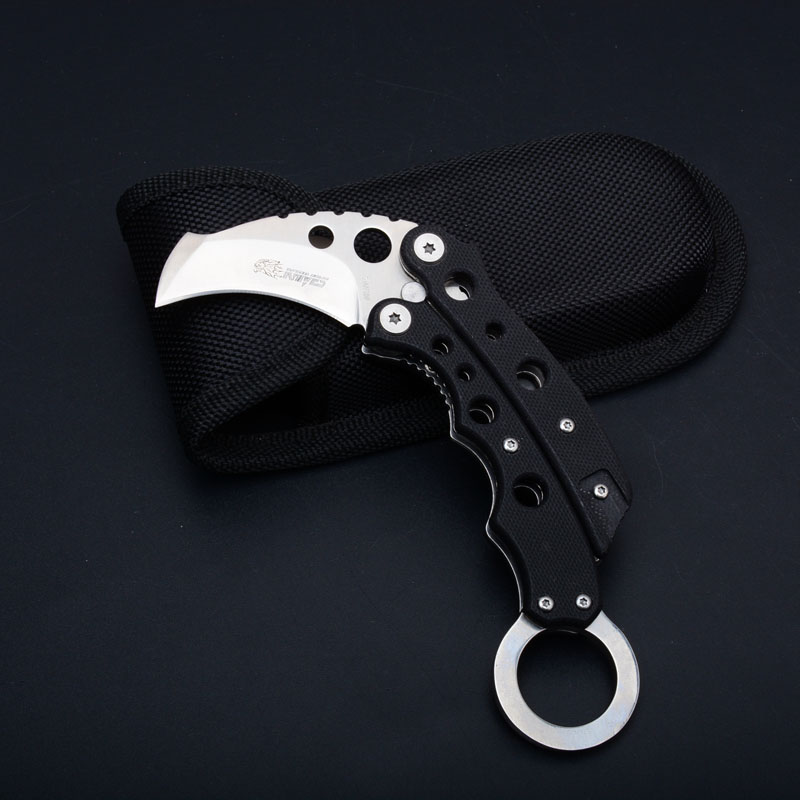 High Quality Benchmade SR Karambit Claw Knife Flail Knives 440C Satin Blade G10 Handle BM535 BM42 EDC Pocket Knives Best Gfit
High Quality Benchmade SR Karambit Claw Knife Flail Knives 440C Satin Blade G10 Handle BM535 BM42 EDC Pocket Knives Best Gfit