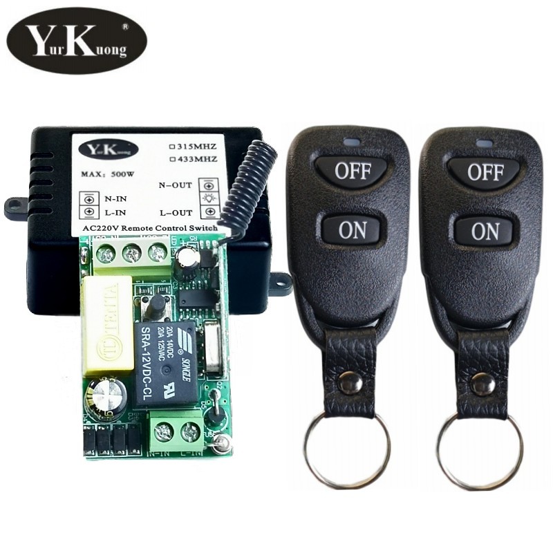 433 315 Mhz AC 220V 1 CH Remote Control Switch Receiver Wireless RF ON OFF Transmitter For Hall Bedroom Lights Lamp ON OFF Smart
433 315 Mhz AC 220V 1 CH Remote Control Switch Receiver Wireless RF ON OFF Transmitter For Hall Bedroom Lights Lamp ON OFF Smart
