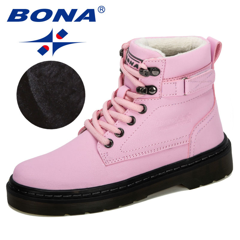 BONA 2020 New Designers Children Ankle Winter Boots Girls Boots Boys Plush Snow Motorcycle Lace-Up Rome Comfortable, Black
BONA 2020 New Designers Children Ankle Winter Boots Girls Boots Boys Plush Snow Motorcycle Lace-Up Rome Comfortable, Black