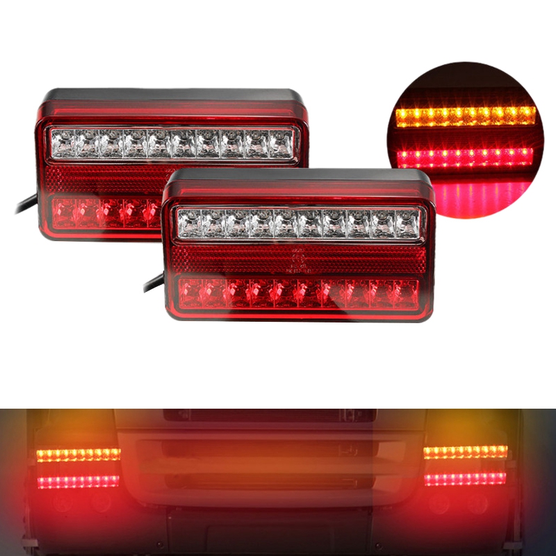 20Led Tail Light 12V Waterproof Turn Signal Truck Brake Brake Light for Cars,Trucks,Trailers,Campers
20Led Tail Light 12V Waterproof Turn Signal Truck Brake Brake Light for Cars,Trucks,Trailers,Campers