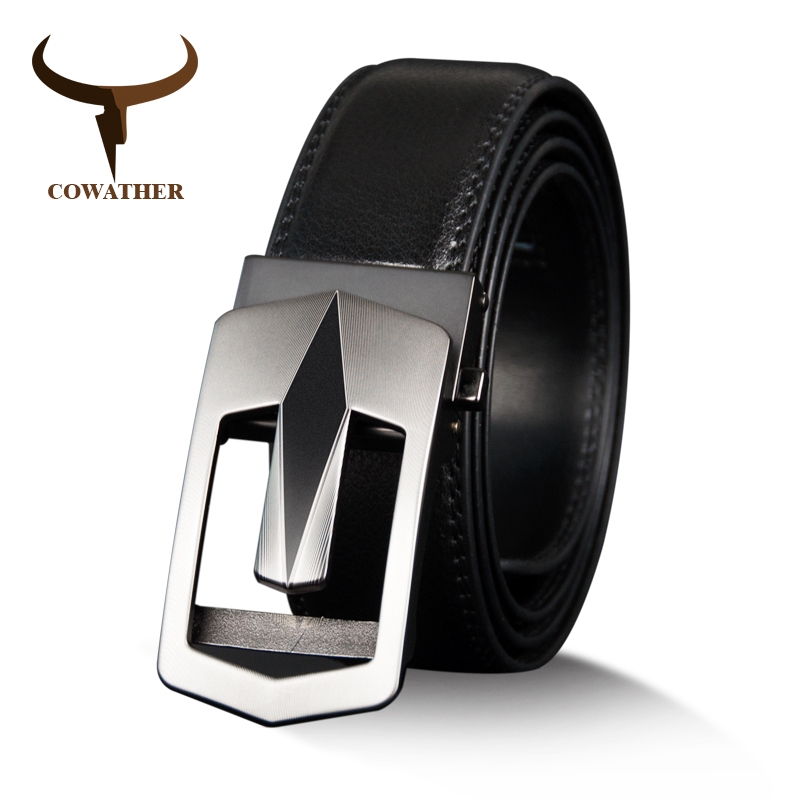 COWATHER Cow Genuine Leather Belts High Quality for Men Automatic Vintage Male Belt Brand Ratchet Buckle Belts 110-130cm long, Black
COWATHER Cow Genuine Leather Belts High Quality for Men Automatic Vintage Male Belt Brand Ratchet Buckle Belts 110-130cm long, Black