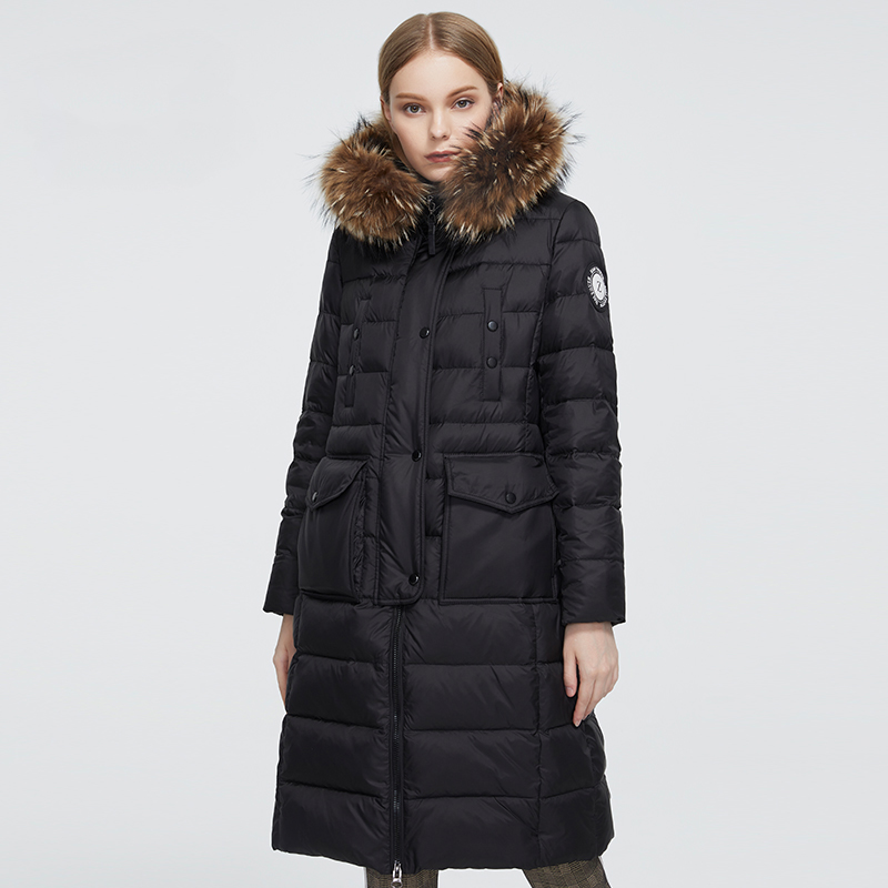 New Winter Women's coat women long warm parka fashion black Jacket with fox fur hood pocket female clothing, Tan;black
New Winter Women's coat women long warm parka fashion black Jacket with fox fur hood pocket female clothing, Tan;black
