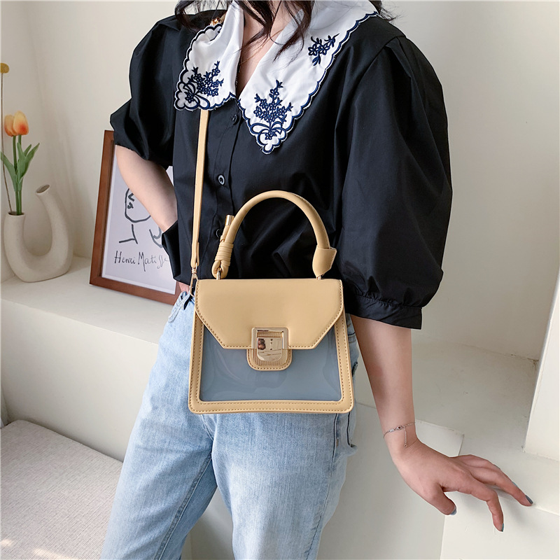 French Niche Hand Bag Package Female 2020 Summer New Splicing Jelly Small Package Shoulder Shoulder Bag, Black
French Niche Hand Bag Package Female 2020 Summer New Splicing Jelly Small Package Shoulder Shoulder Bag, Black