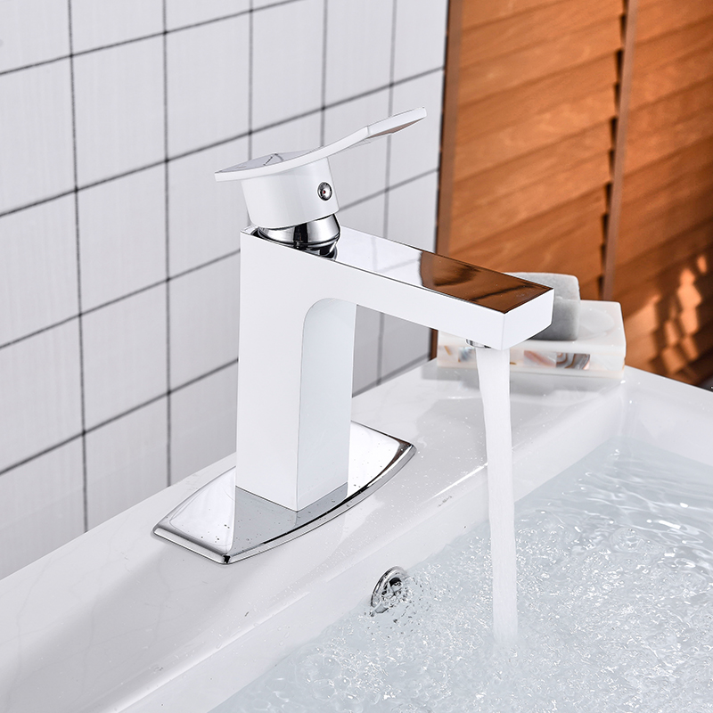 Vidric bathroom sink faucet cold and hot bathroom faucet chrome water mixer white water tap brass basin mixer basin tap
Vidric bathroom sink faucet cold and hot bathroom faucet chrome water mixer white water tap brass basin mixer basin tap