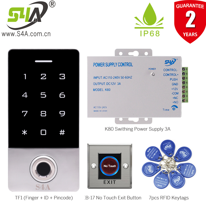 TF1 Semiconductor Fingerprint Touch Keypad IP68 Waterproof RFID Stand Alone Access Controller Support Finger+RFID+Password
TF1 Semiconductor Fingerprint Touch Keypad IP68 Waterproof RFID Stand Alone Access Controller Support Finger+RFID+Password