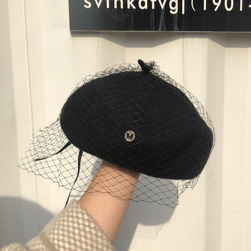 Berets Lady Spring Winter Hat Painter Style Women Wool Vintage Solid Color Caps Female Bonnet Warm Walking Cap, Black
Berets Lady Spring Winter Hat Painter Style Women Wool Vintage Solid Color Caps Female Bonnet Warm Walking Cap, Black