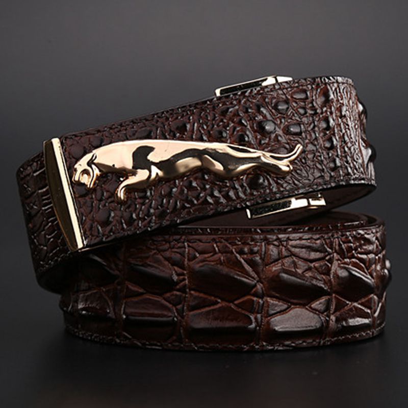 2020 brand new crocodile style gold belt size 120 cm high quality belts fashion cowboy designer luxury men strap jeans, Black
2020 brand new crocodile style gold belt size 120 cm high quality belts fashion cowboy designer luxury men strap jeans, Black