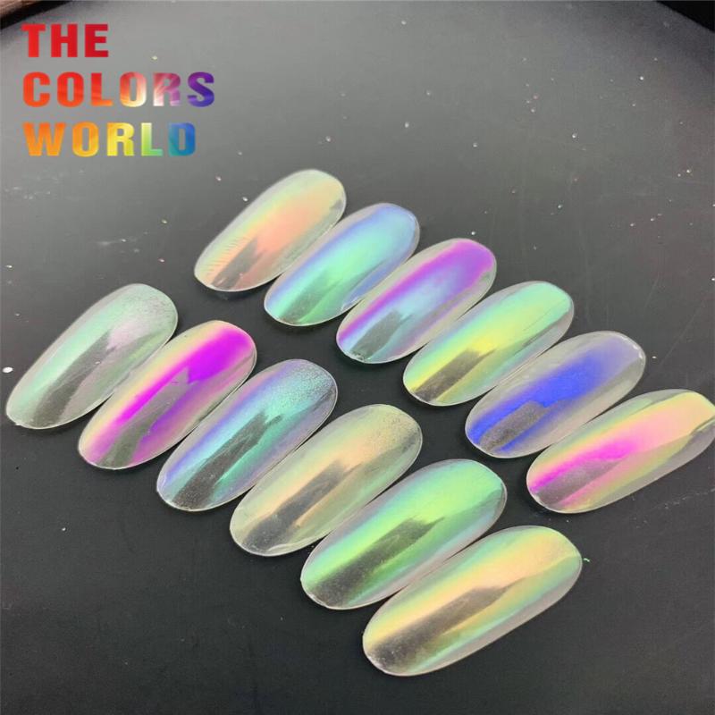 TCT-088 Mermaid Rainbow Pigment Mirror Pigment Chrome Aurora Chameleon For Nail Art Decorations Makeup Facepaint Manual DIY
TCT-088 Mermaid Rainbow Pigment Mirror Pigment Chrome Aurora Chameleon For Nail Art Decorations Makeup Facepaint Manual DIY
