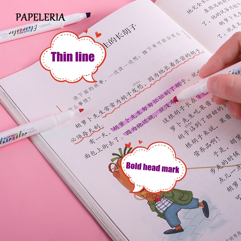 1525PcsSet Japanese Stationery Zebra Mildliner Fluorescent Marker Double Headed Highlighter Pens for School Painting Supplies15884582