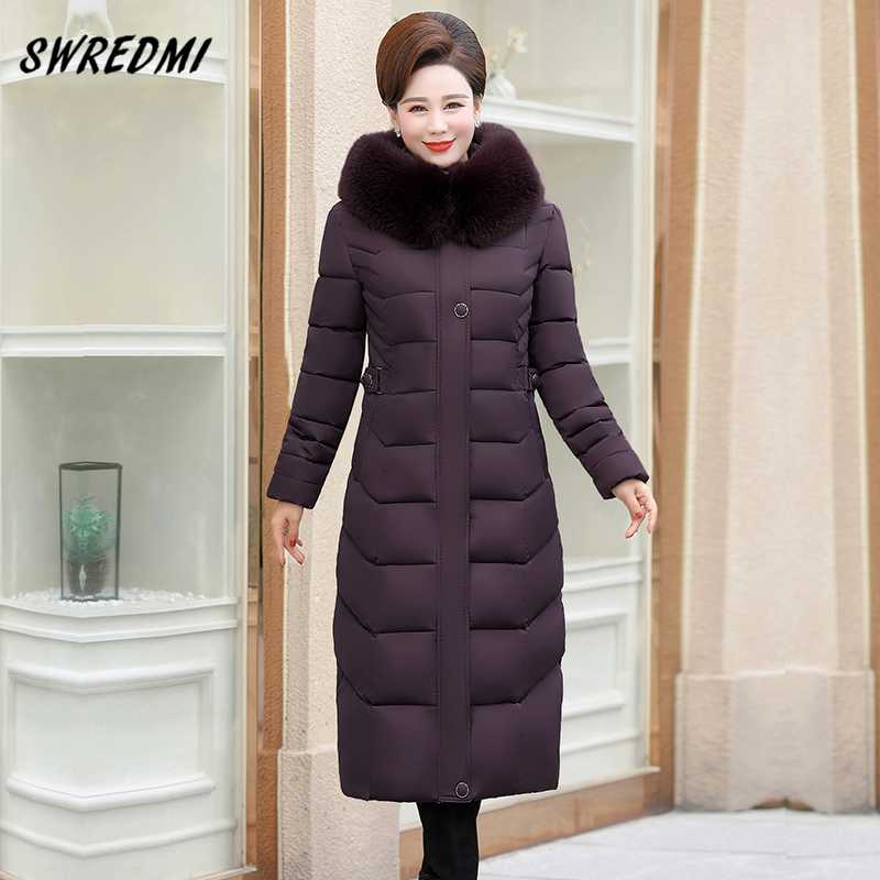 SWREDMI X-Long Winter Coat Women Oversize 5XL Thickening Warm Padded Clothes Snow Wear Parkas Hooded Large Fur Collar Jackets, Red
SWREDMI X-Long Winter Coat Women Oversize 5XL Thickening Warm Padded Clothes Snow Wear Parkas Hooded Large Fur Collar Jackets, Red