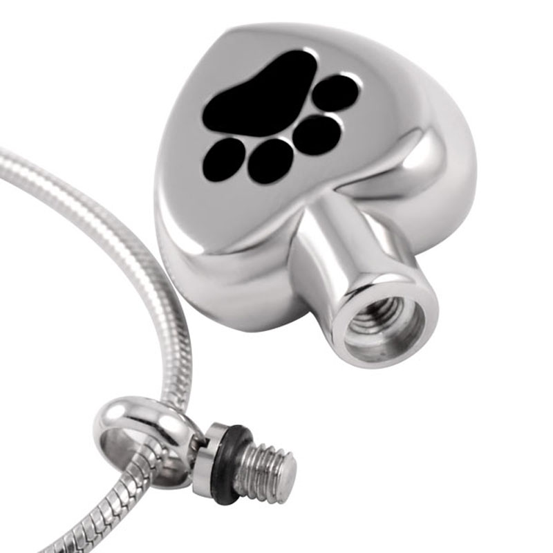 IJD8005 Stainless Steel Cremation Dog Cat Print In My Heart Keepsake Memorial Pendant Necklace For Ashes Urn for Pet Jewelry
IJD8005 Stainless Steel Cremation Dog Cat Print In My Heart Keepsake Memorial Pendant Necklace For Ashes Urn for Pet Jewelry