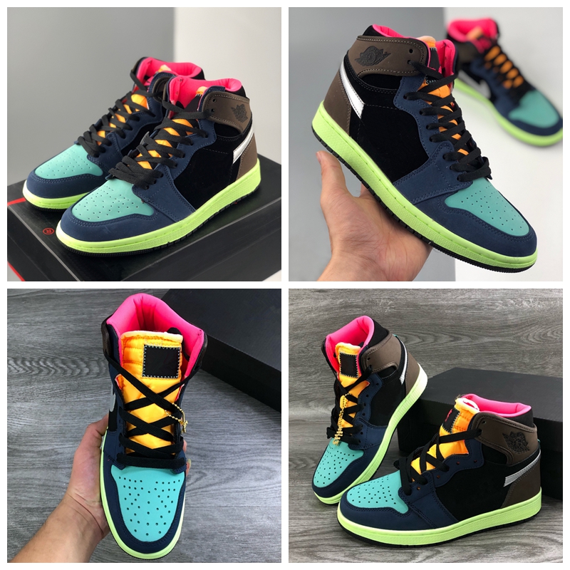 New Arrival 1 High OG Bio Hack Basketball Shoes 1s Colors Splicing Mens Trainers Women Sports Sneakers Size 36-45
New Arrival 1 High OG Bio Hack Basketball Shoes 1s Colors Splicing Mens Trainers Women Sports Sneakers Size 36-45