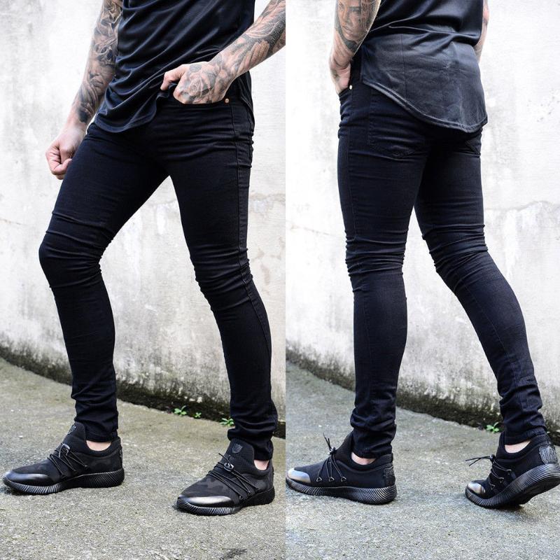 New Fashion Men´s Ripped Skinny Biker Jeans Destroyed Frayed Slim Fit Soft Casual Denim Long Pants Black Blue
New Fashion Men´s Ripped Skinny Biker Jeans Destroyed Frayed Slim Fit Soft Casual Denim Long Pants Black Blue