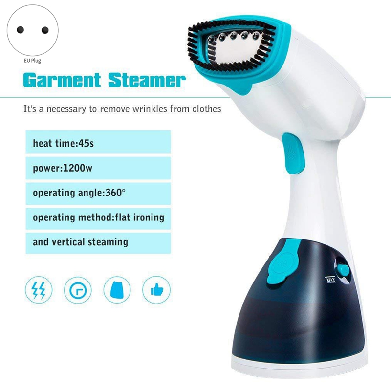 Handheld Steamer 1200W Powerful Garment Steamer Portable Ironing Machine 15 Seconds Fast-Heat Steam Iron Ironing Machine for Hom
Handheld Steamer 1200W Powerful Garment Steamer Portable Ironing Machine 15 Seconds Fast-Heat Steam Iron Ironing Machine for Hom