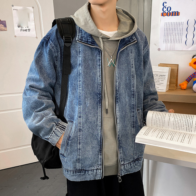 2020 Spring Autumn Men's Fashion Denim Jeans Jacket Casual Bomber Streetwear Clothes BV002, Black;brown
2020 Spring Autumn Men's Fashion Denim Jeans Jacket Casual Bomber Streetwear Clothes BV002, Black;brown