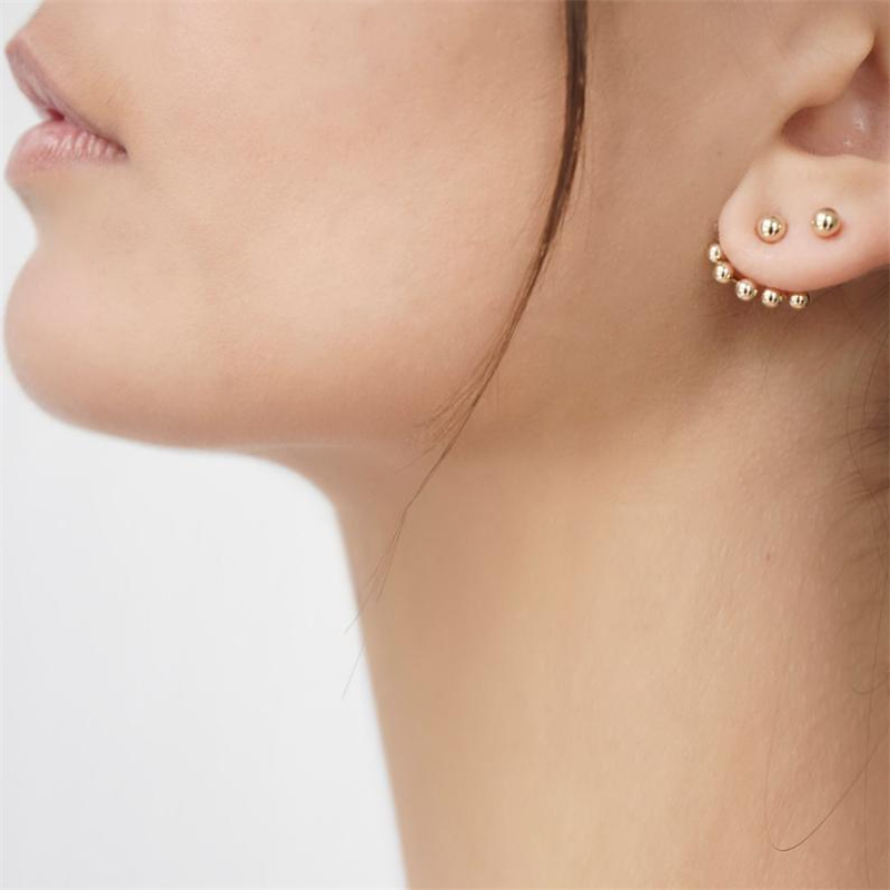 AprilGrass Brand Trendy Simple Beads Glossy Ball Stud Earrings for Women Unique Design 925 Sterling Silver Earrings Brincos Pendientes Gifts
AprilGrass Brand Trendy Simple Beads Glossy Ball Stud Earrings for Women Unique Design 925 Sterling Silver Earrings Brincos Pendientes Gifts
