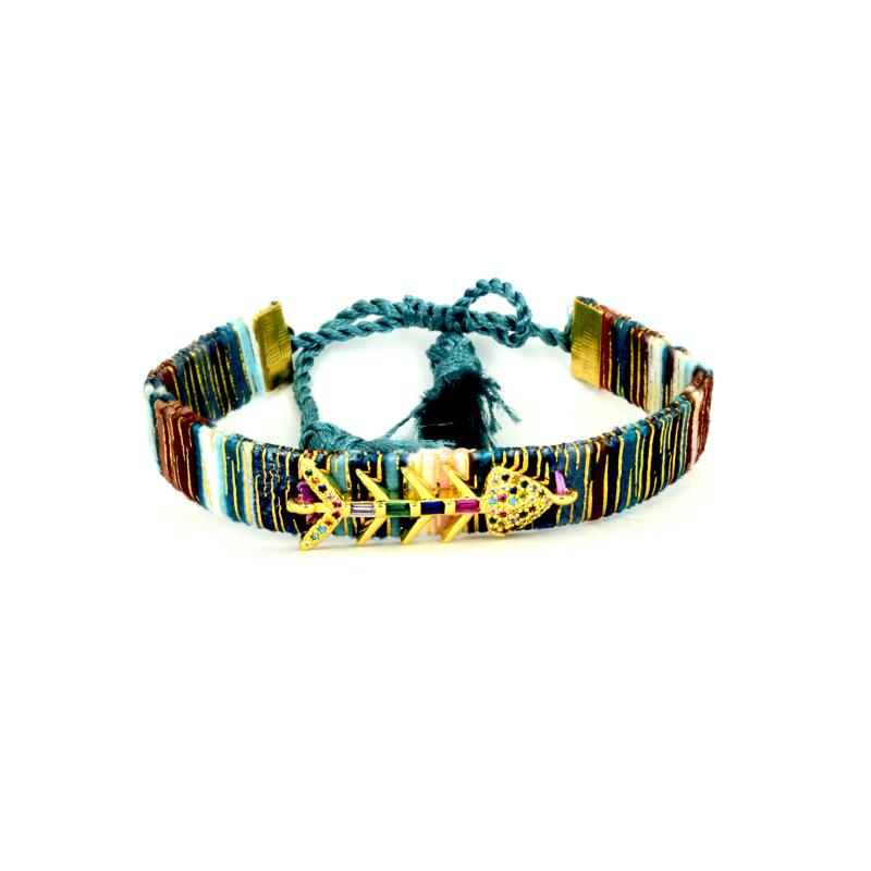 Featured Fish Bones Rainbow CZ Zircon Bracelets Bohemian Colorful Tassel Bracelets for Women Braided CottonThread Wrap
Featured Fish Bones Rainbow CZ Zircon Bracelets Bohemian Colorful Tassel Bracelets for Women Braided CottonThread Wrap