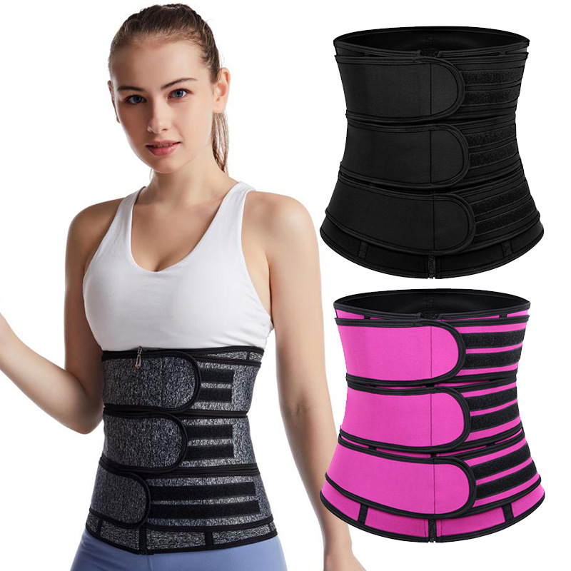 Women Waist Trainer Belt, Solid Color Postpartum Shaper Band, Fat Burning Stomach Wrap for Body Modeling, Button
Women Waist Trainer Belt, Solid Color Postpartum Shaper Band, Fat Burning Stomach Wrap for Body Modeling, Button