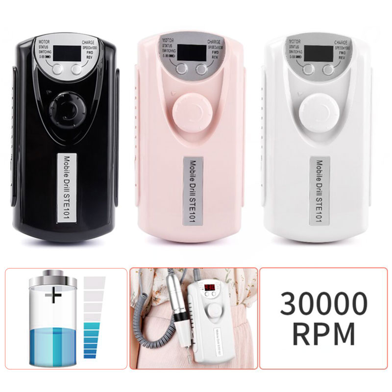 Portable Nail Drill Machine Rechargeable 30000RPM Nail Drill Bits Polishing Machine Set For Manicure Pedicure Cutter Device
Portable Nail Drill Machine Rechargeable 30000RPM Nail Drill Bits Polishing Machine Set For Manicure Pedicure Cutter Device