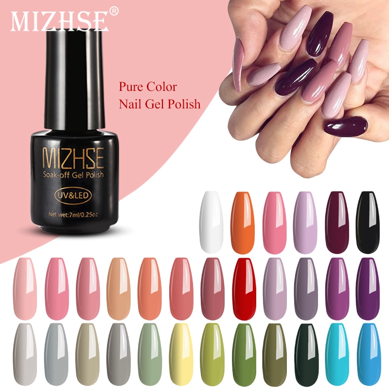 MIZHSE Nail Gel Polish UV Pure Color Nail Art Design Manicure 58 Colors Semi-permanent UV Varnish Soak Off Lacquer Gel Lak, Kbqn003
MIZHSE Nail Gel Polish UV Pure Color Nail Art Design Manicure 58 Colors Semi-permanent UV Varnish Soak Off Lacquer Gel Lak, Kbqn003