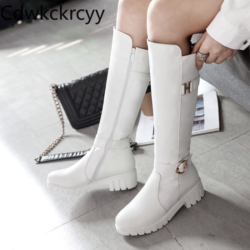 winter The New fashion Round head Thick heel 5CM zipper Knight boots black Handsome Plus velvet Keep warm High heel Women boots
winter The New fashion Round head Thick heel 5CM zipper Knight boots black Handsome Plus velvet Keep warm High heel Women boots