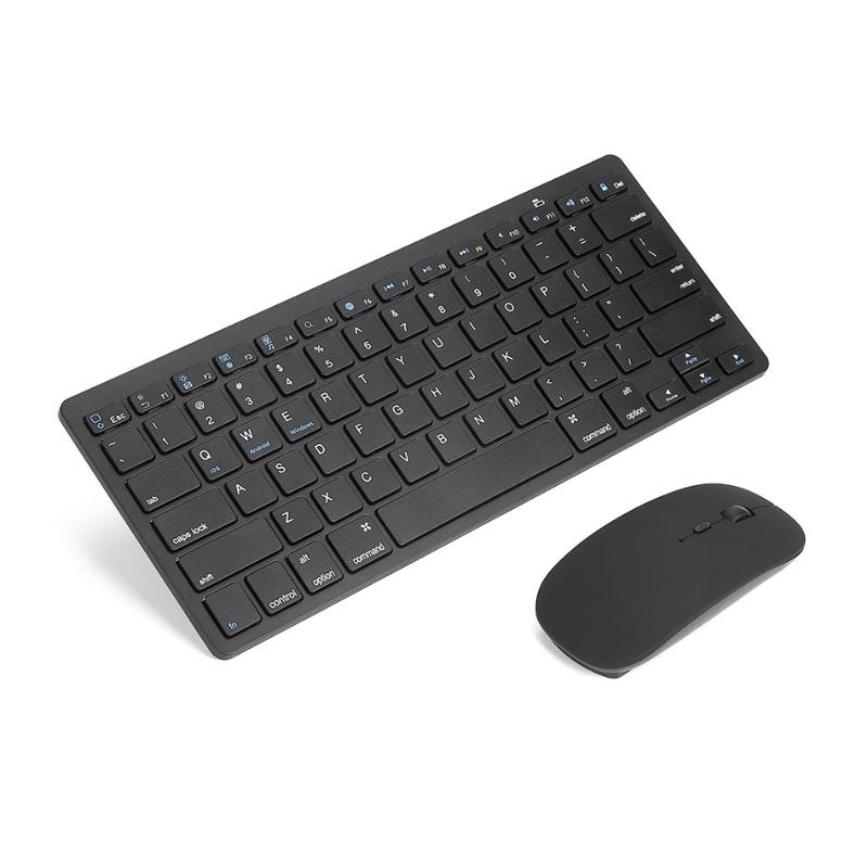 Wireless Keyboard and Mouse Combo Bluetooth Power Saving Mini Multimedia Keyboard Mouse Set for Laptop PC Support Multi System
Wireless Keyboard and Mouse Combo Bluetooth Power Saving Mini Multimedia Keyboard Mouse Set for Laptop PC Support Multi System