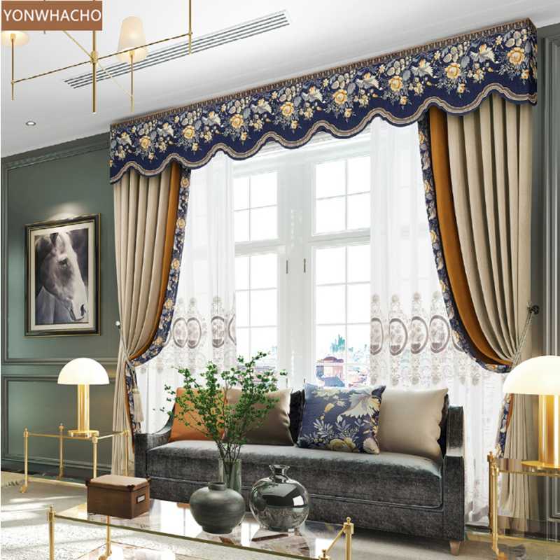 Custom curtains European luxury chenille thickening shad living room beige cloth blackout curtain tulle valance drape B681, Tulle sheer
Custom curtains European luxury chenille thickening shad living room beige cloth blackout curtain tulle valance drape B681, Tulle sheer