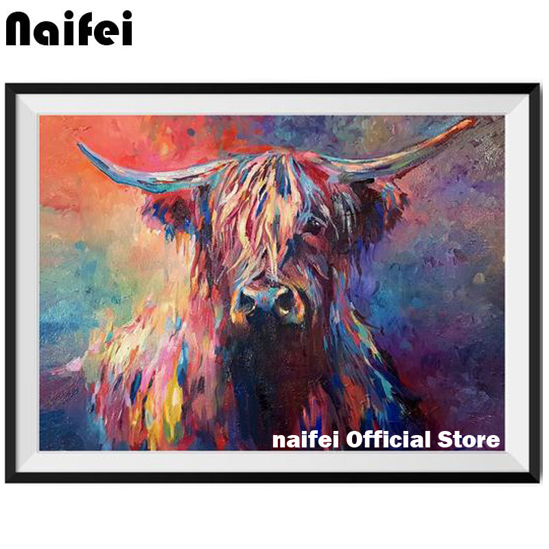 Full Square/Round Drill 5D DIY Diamond Painting animal "highland cow painting" 3D Embroidery Cross Stitch 5D Home Decor Gift
Full Square/Round Drill 5D DIY Diamond Painting animal "highland cow painting" 3D Embroidery Cross Stitch 5D Home Decor Gift