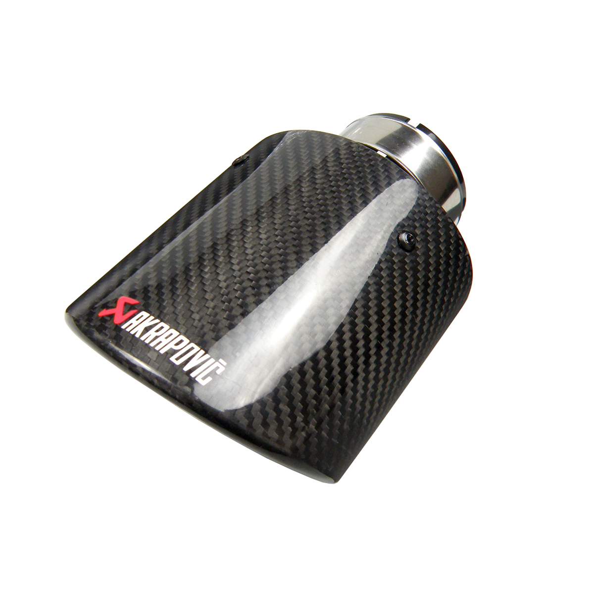 Universal Oval Akrapovic Carbon Fiber Car black Exhaust Pipe Muffler Tip Glossy Black Carbon Fiber Curly Edge
Universal Oval Akrapovic Carbon Fiber Car black Exhaust Pipe Muffler Tip Glossy Black Carbon Fiber Curly Edge