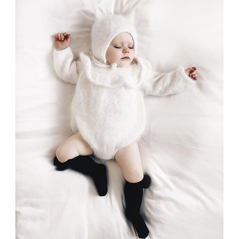 Newborn Baby Girls Boys Knitted Romper Baby Clothes Cotton Pompom Woolen Rompers Ruffle Infant Boys Jumpsuit Overalls, B91k03 white
Newborn Baby Girls Boys Knitted Romper Baby Clothes Cotton Pompom Woolen Rompers Ruffle Infant Boys Jumpsuit Overalls, B91k03 white