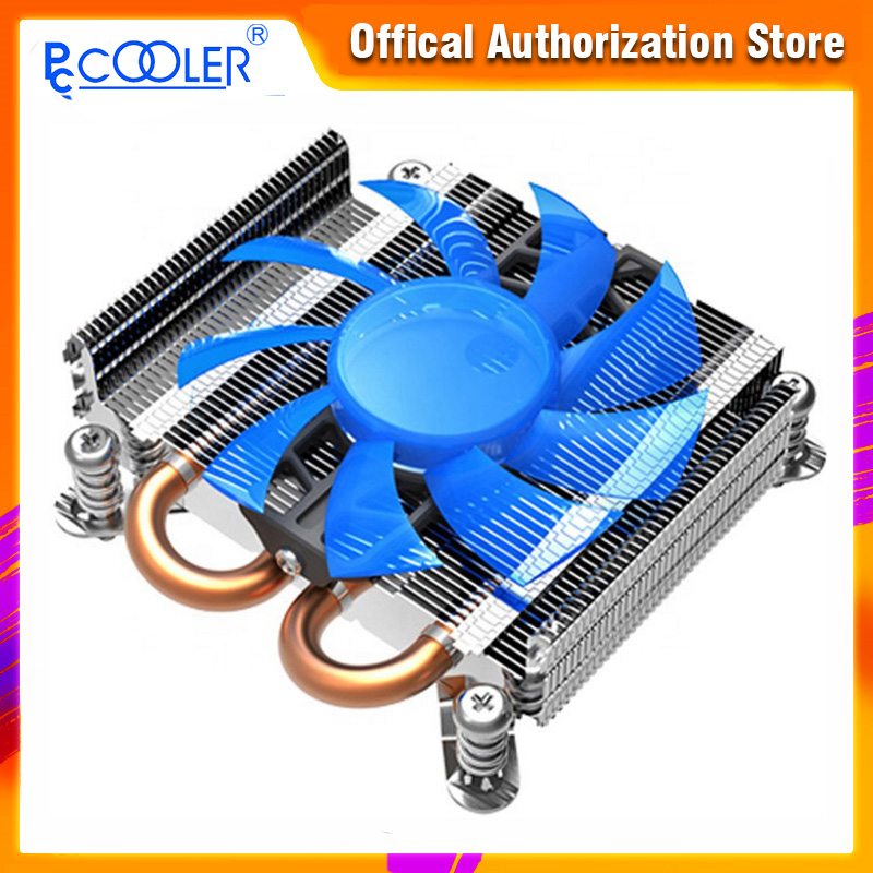 PCCOOLER S85 2 heatpipe ultra-thin 80mm PWM fan for HTPC 1U mini case all-in-one cooling for Socket Intel 775 115x CPU cooler
PCCOOLER S85 2 heatpipe ultra-thin 80mm PWM fan for HTPC 1U mini case all-in-one cooling for Socket Intel 775 115x CPU cooler