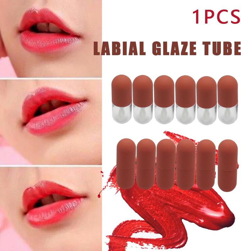 1pc Mini Tube Lip Gloss Tube Lip Glaze Hand Paint Heart Shaped Hair Head Blowing Bottle Capacity 4.5ml, Red
1pc Mini Tube Lip Gloss Tube Lip Glaze Hand Paint Heart Shaped Hair Head Blowing Bottle Capacity 4.5ml, Red