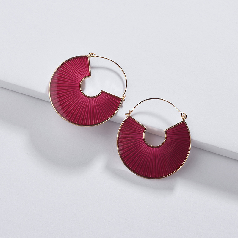 Dangle & Chandelier UILZ European And American Retro Style Alloy Geometric Fan-shaped Color Earrings Niche Design Simple For Women CEL456
Dangle & Chandelier UILZ European And American Retro Style Alloy Geometric Fan-shaped Color Earrings Niche Design Simple For Women CEL456