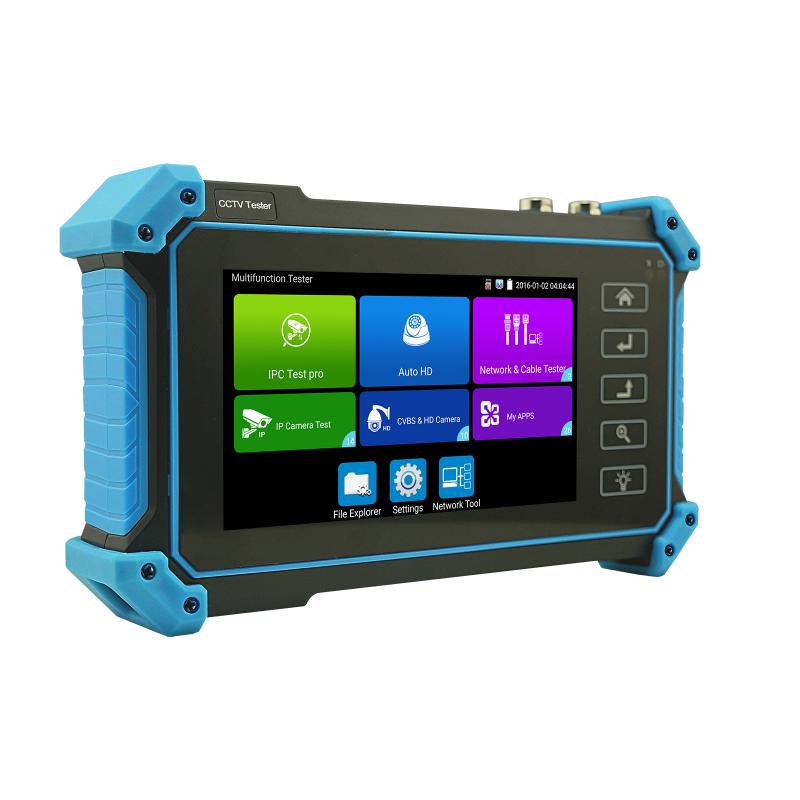 CCTV Tester Monitor 5inch CVBS camera testing AHD TVI CVI CVBS IP camera test for CCTV Security Monitoring Staff professional
CCTV Tester Monitor 5inch CVBS camera testing AHD TVI CVI CVBS IP camera test for CCTV Security Monitoring Staff professional