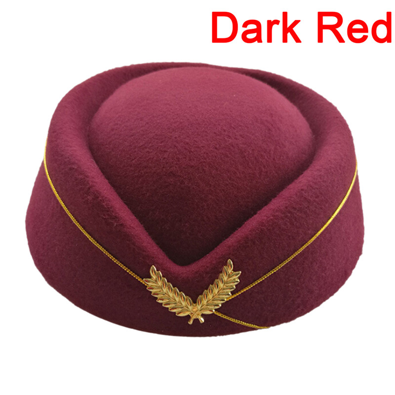 Women Ladies Stewardess Hat Wool Fedoras Hats Elegant Airline Costume Etiquette Cap For Women Professionals 6 Colors, As shown
Women Ladies Stewardess Hat Wool Fedoras Hats Elegant Airline Costume Etiquette Cap For Women Professionals 6 Colors, As shown